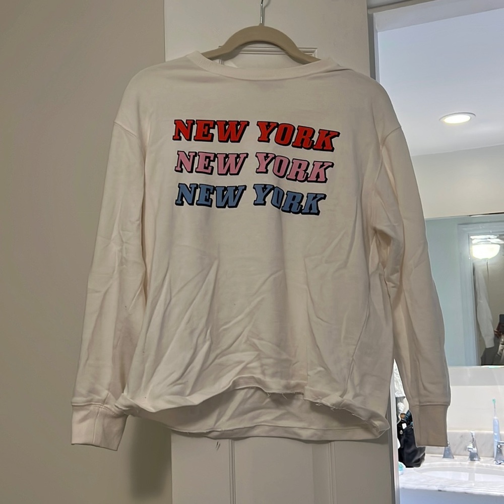 New York long sleeve sweatshirt